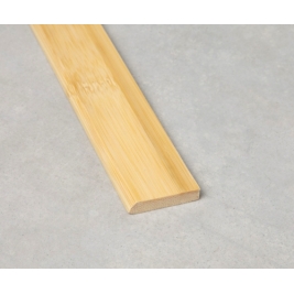 Chant plat MPB50200 - horizontal naturel 2000x25x5 mm - Moulures