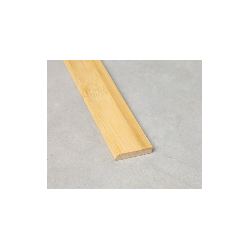 Chant plat MPB50200 - horizontal naturel 2000x25x5 mm - Moulures