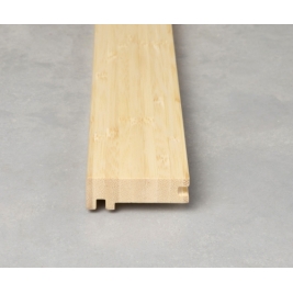 Nez de marche MPB50302 - vertical naturel 2000x50x10/15 mm - Moulures