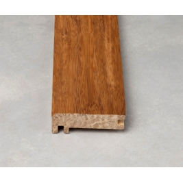 Nez de marche MPB50305 - densifié caramel 1830x50x10/15 mm - Moulures