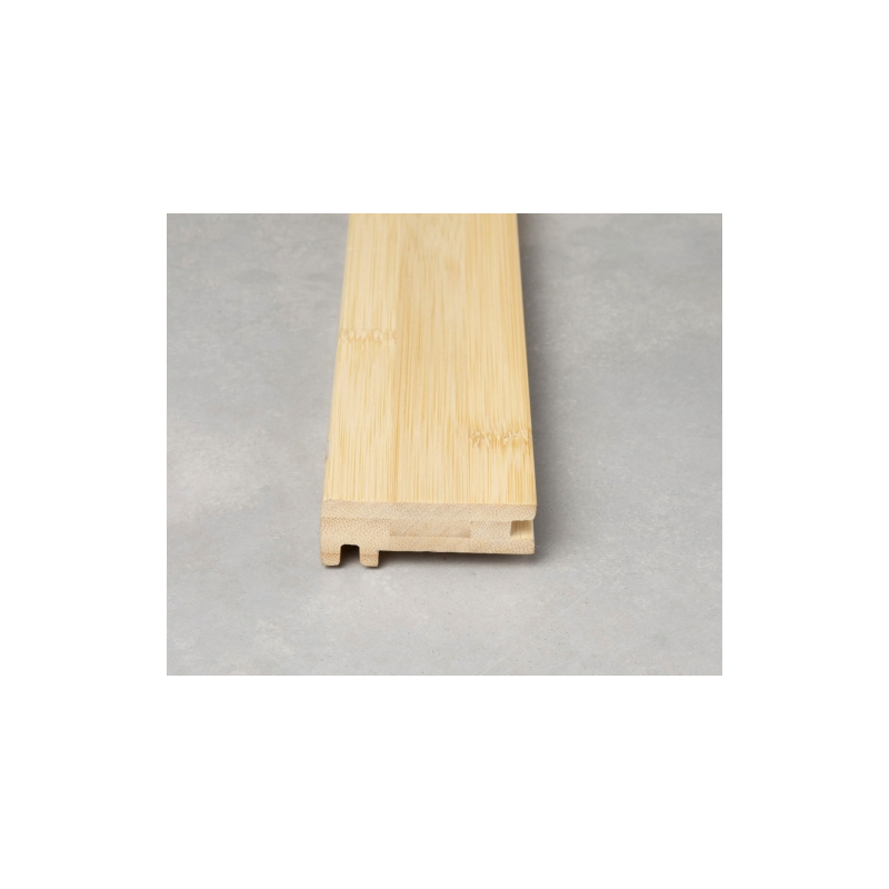 Nez de marche MPB50306 - horizontal naturel 2000x55x15/20 mm - Moulures