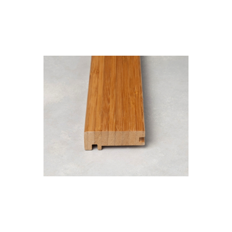 Nez de marche MPB50309 - vertical caramel 2000x55x15/20 mm - Moulures