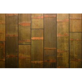 Parquet massif ciré Natur'bambou - 1100x102x15 mm - Bambou Nature