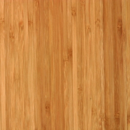 Parquet massif brut - vertical caramel - 960x96x15mm - Bambou Caramel