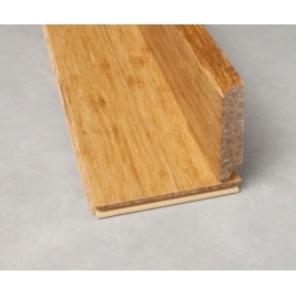 Plinthe massive vernie - densifié naturel 1830x68x15 mm - Moulures