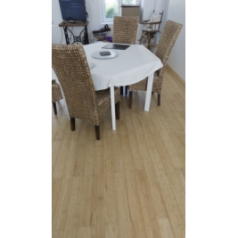 Parquet massif verni - densifié naturel - 915x96x12mm - Solid'bambou