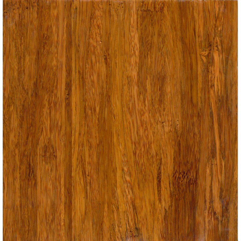 Parquet contrecollé verni système clic densifié caramel brossé - 920x125x10 mm - Easy'bambou Parquet contrecollé verni système clic densifié caramel brossé - 920x125x10 mm - Easy'bambou