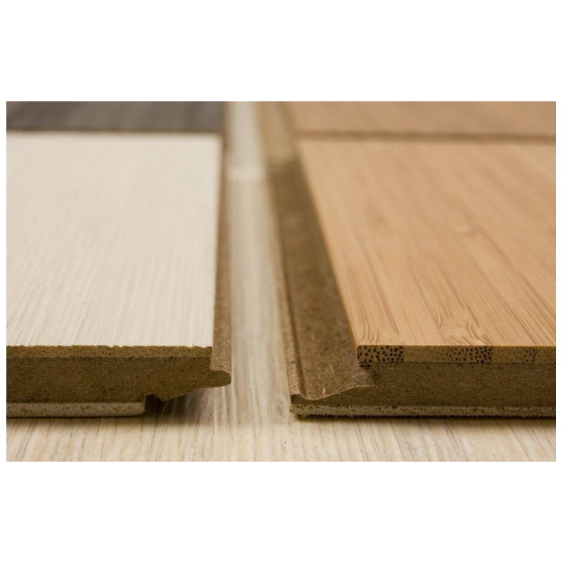Parquet Bambou Premium Brun – 24 Pieds Carrés – Neuf Sous Emballage